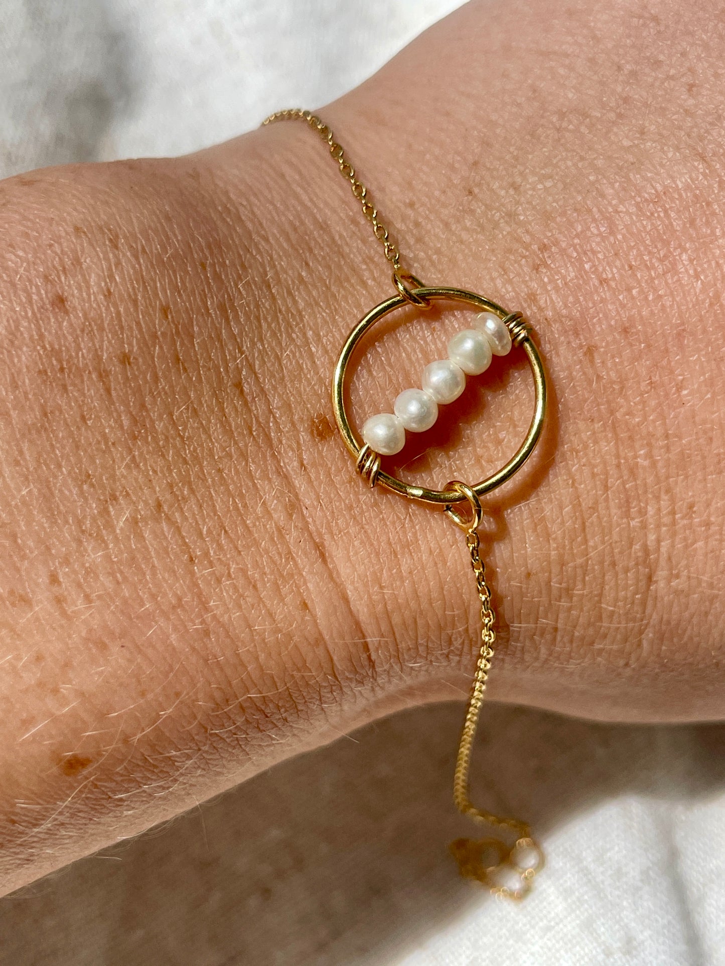 Pearl Moon Bracelet