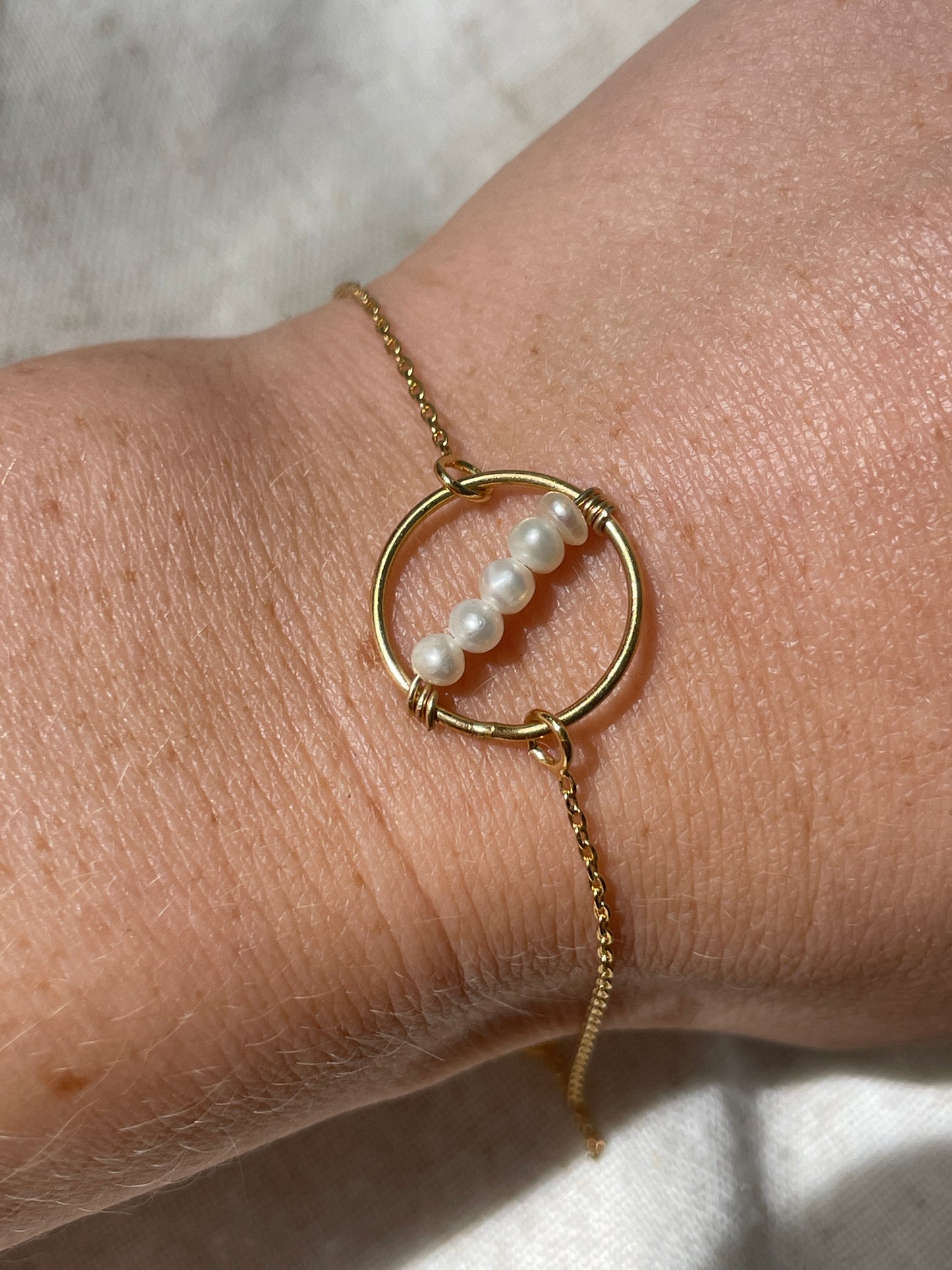 Pearl Moon Bracelet