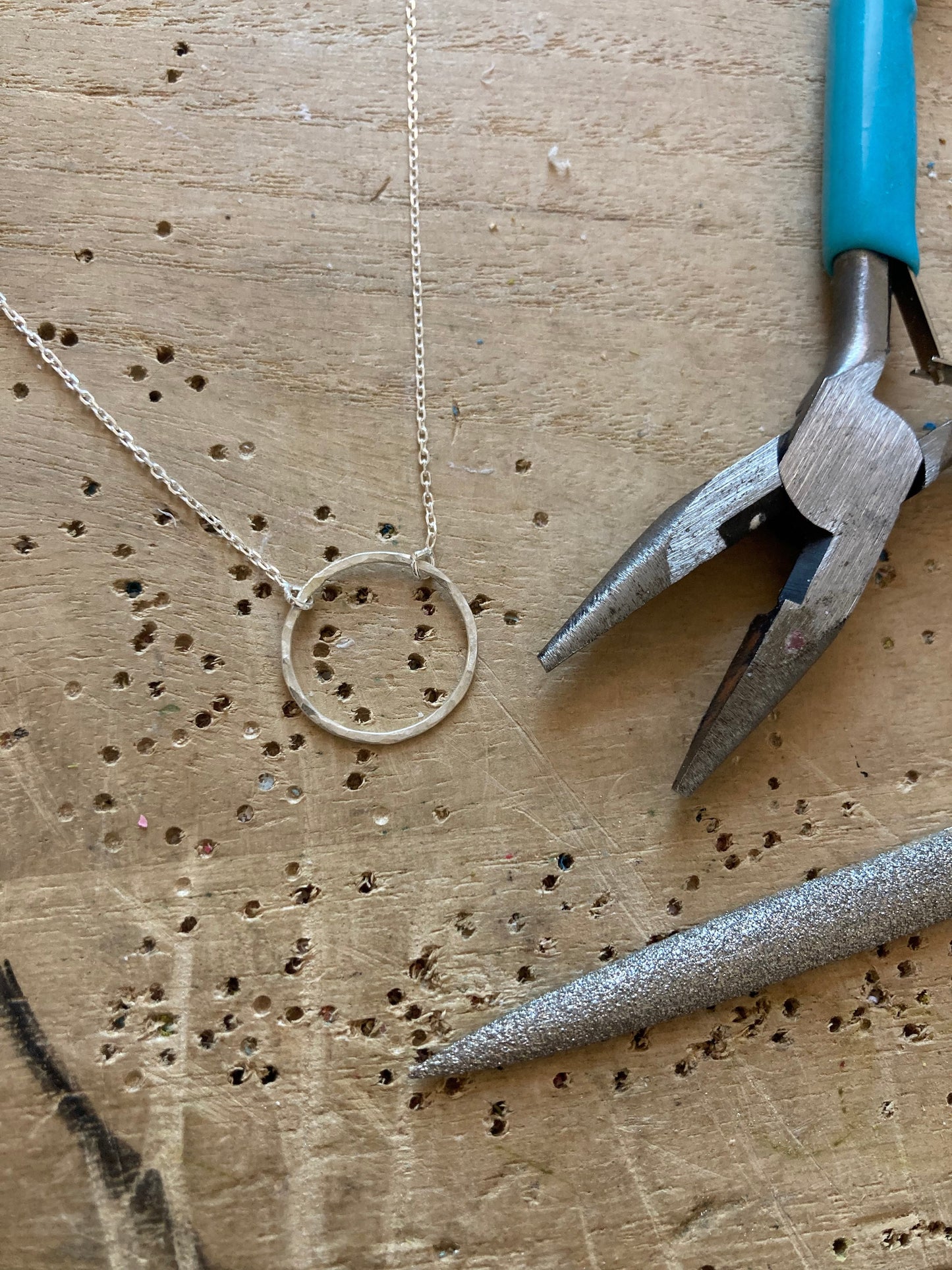The Hammered Necklace
