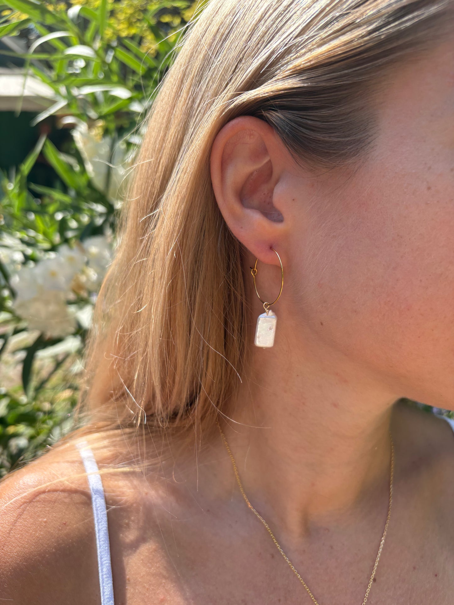 The Baroque Pearl Hoops