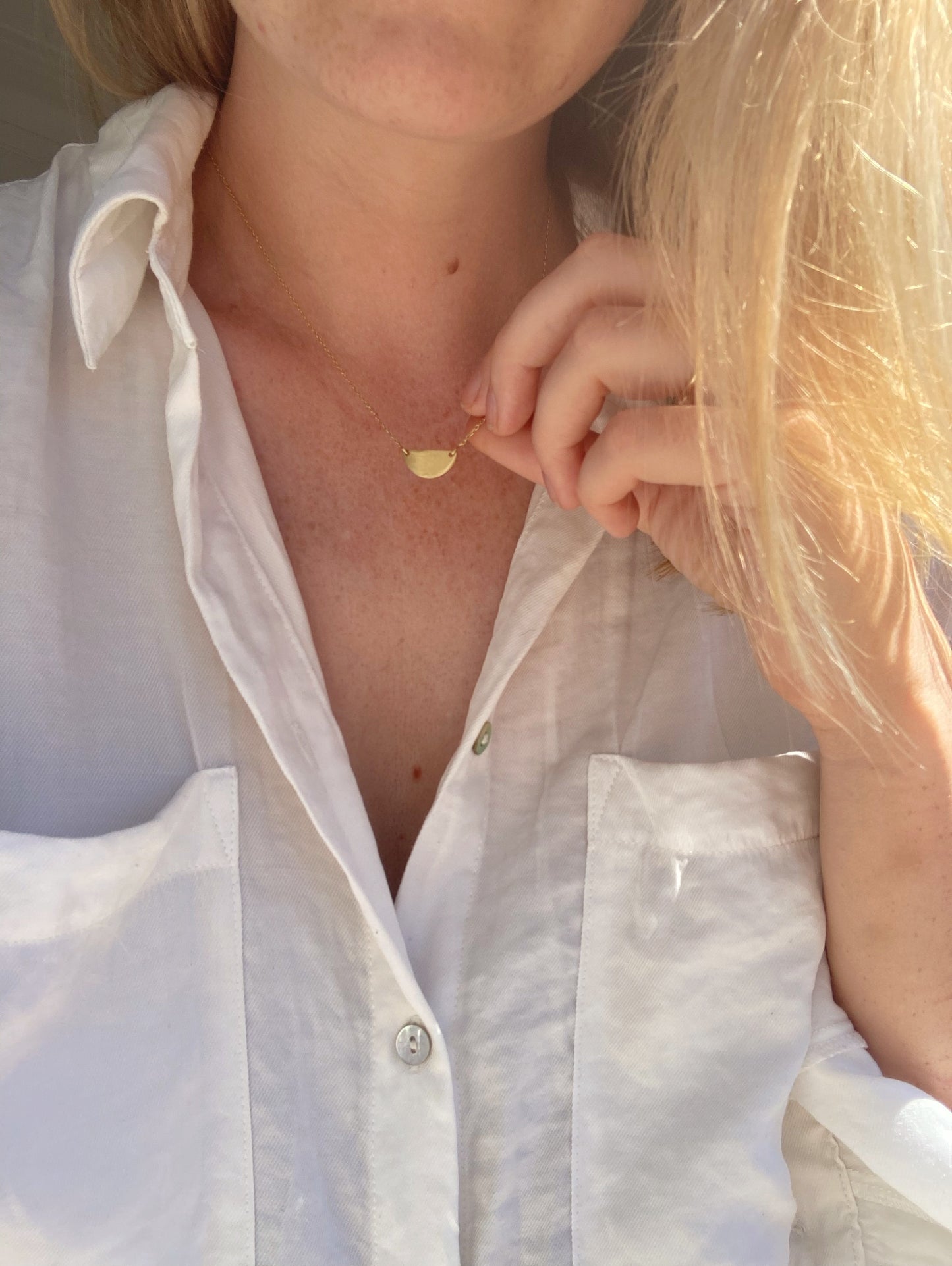 The Half Moon Necklace