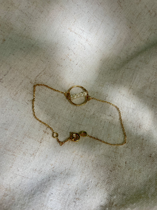 Pearl Moon Bracelet