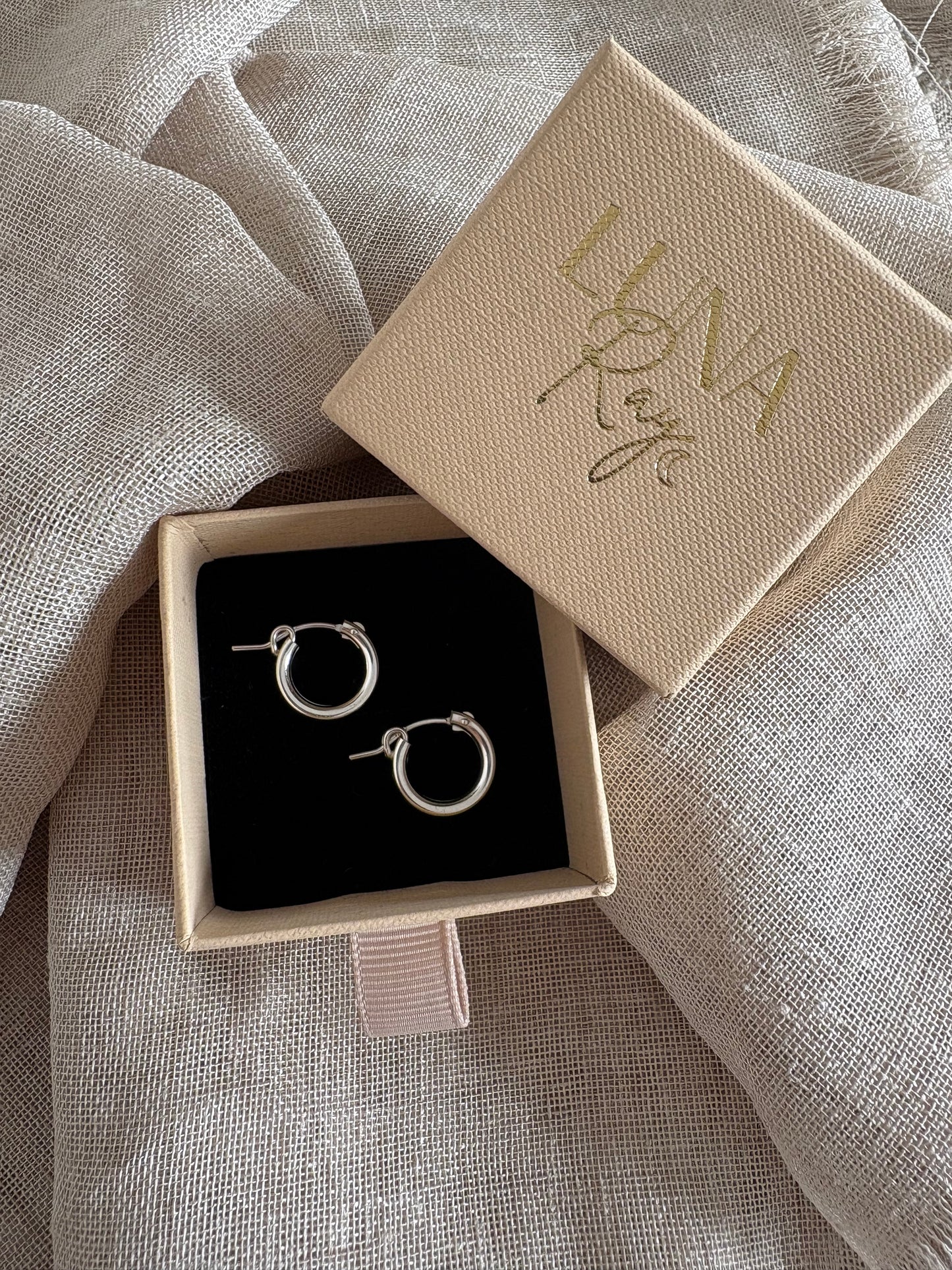 Everyday Silver hoops