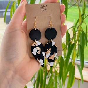 Lightweight Dangle Earrings | Stargaze Dangles | Luna Ray Jewellery