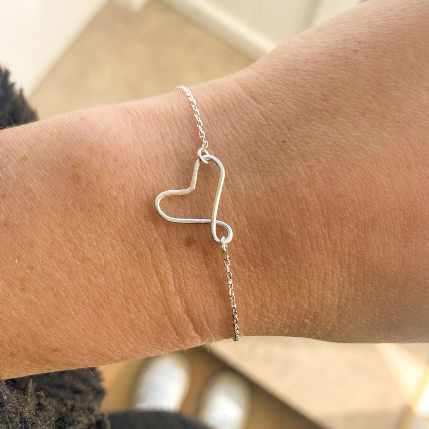Infinity Heart Bracelet