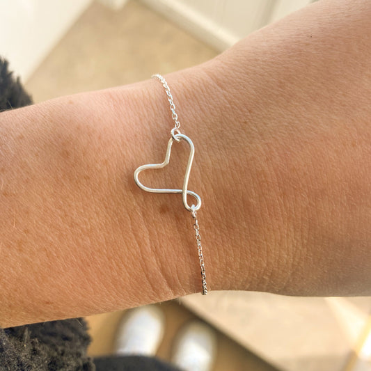 Infinity Heart Bracelet
