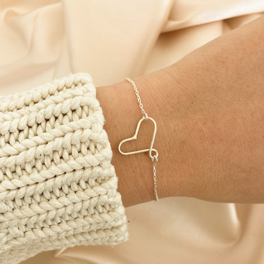 Infinity Heart Bracelet