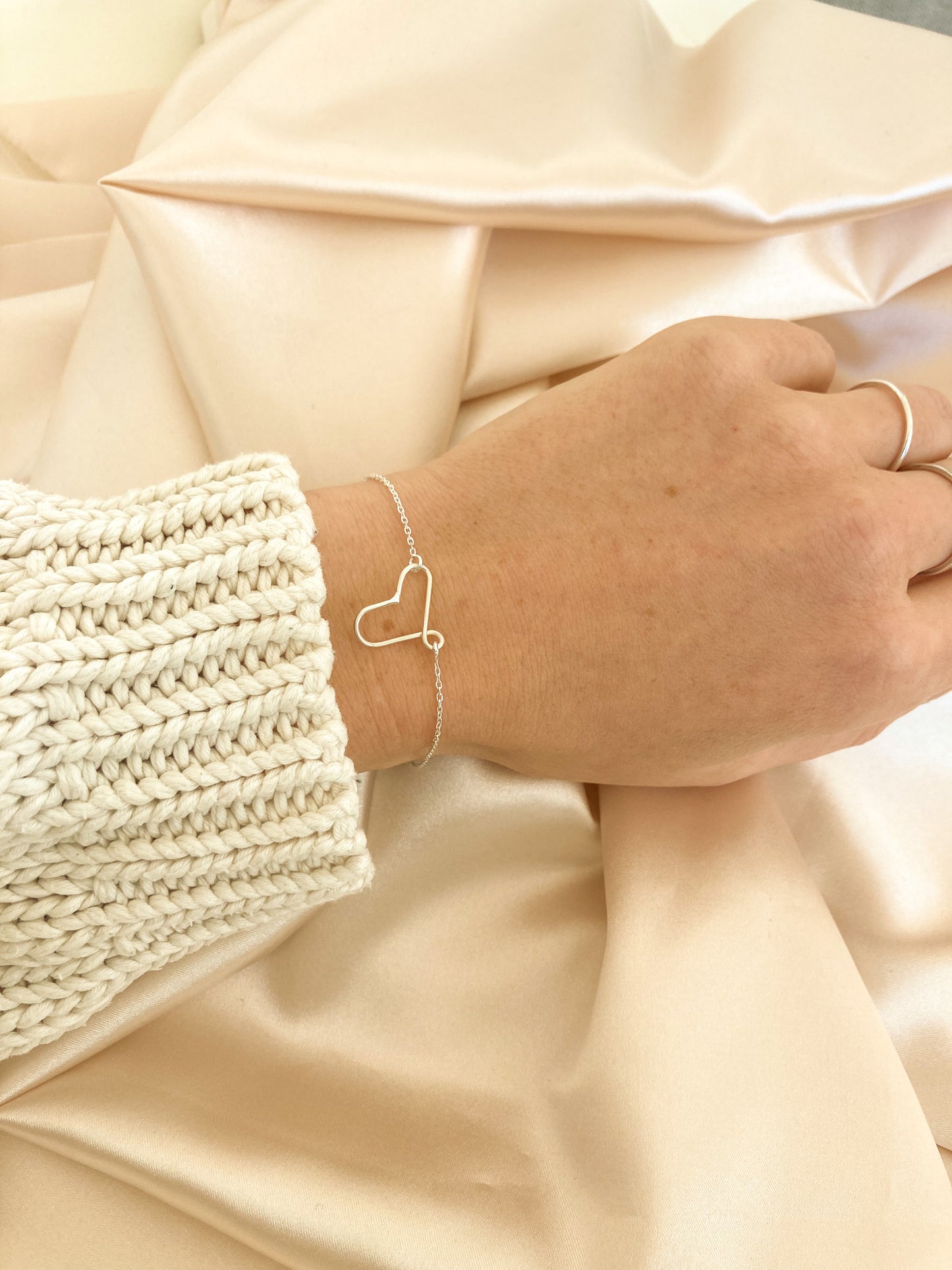 Infinity Heart Bracelet