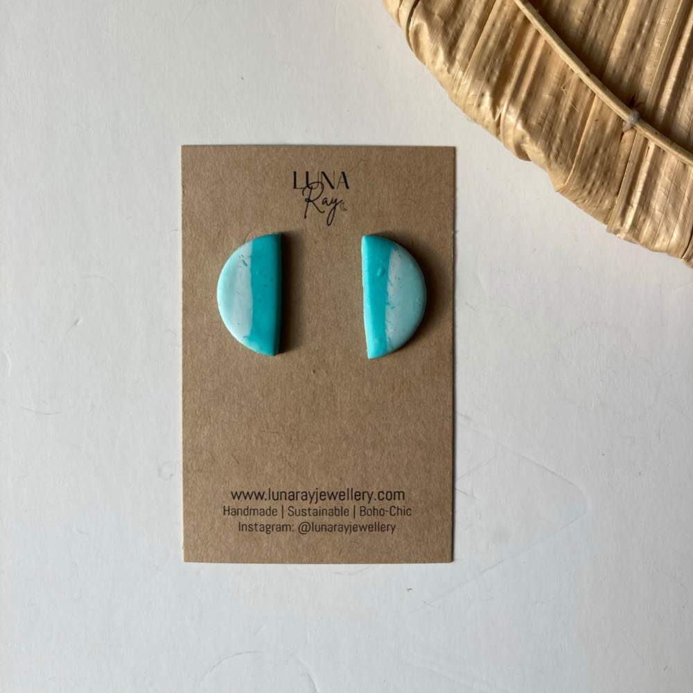 One of a kind (Half Moon Studs)